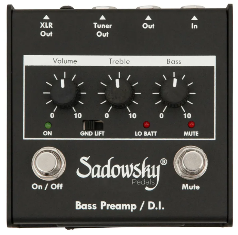 Sadowsky SBP-1 Bass Preamp/DI V2